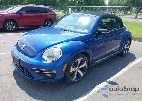 2013 Volkswagen Beetle 2.0T из США, поврежденный, VIN 3VW7T7AT8DM823072
